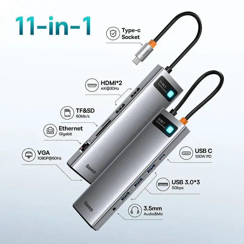 Baseus USB C Hub Ultimate 4K HD Connectivity Solution