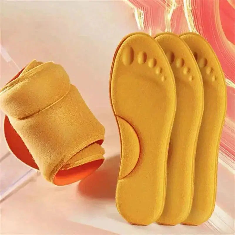 Women's Winter Memory Foam Insoles for Cozy Warmth