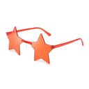 Frameless Star-Shaped Sunglasses for Cosplay and Fashion