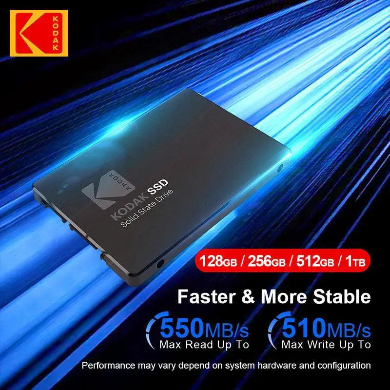 Kodak X120 SATA SSD With Blazing Read Speeds 550 MBps