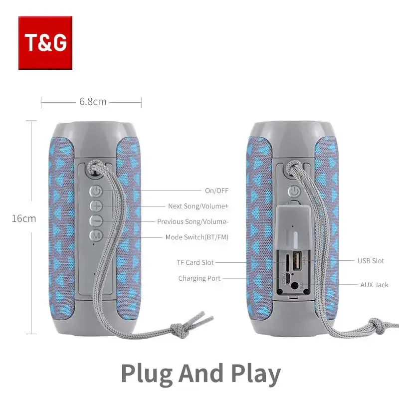 Portable Bluetooth True Wireless Speakers Sound Box