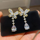 Drop Moissanite Earrings