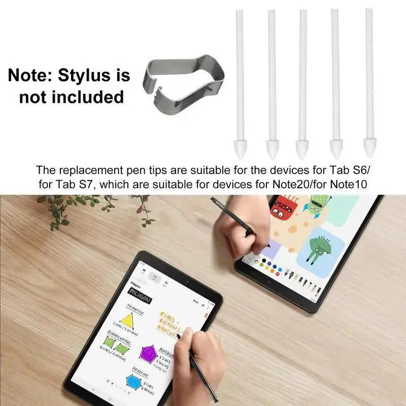 Samsung Galaxy Tab Stylus Pen Nib Tips High Sensitivity Set