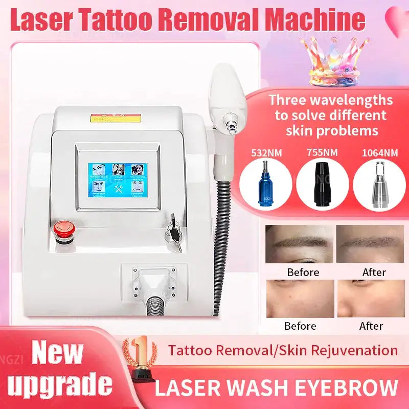 2000W Sale Q Switched Nd Yag Therapy Machine Tattoo Removal Machine Wrinkle Remover Peeling Carbon Beauty Salon Beauty