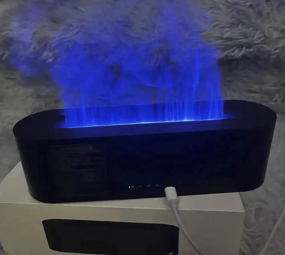 Flame Aroma Essential Oil Diffuser For Soothing Scents