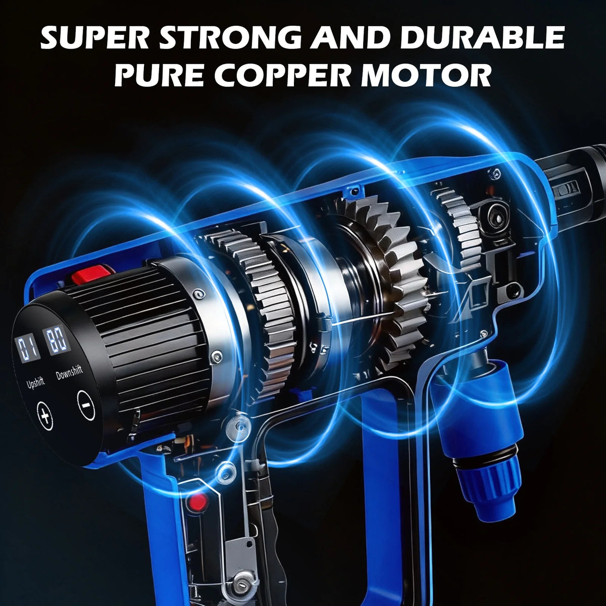 Portable Cordless Car Washer High Pressure Spray Water Gun — product view 5