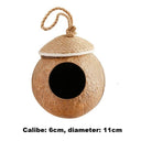 Natural Coconut Small Pet Cage And Wooden Hamster House