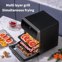 10L Large Capacity Electric Air Fryers Oil-free Automatic Oven