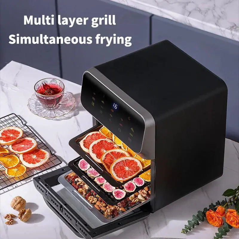 10L Large Capacity Electric Air Fryer Oil Free Auto Oven
