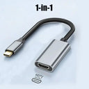 Multi Port USB C Hub - 4K HDMI Fast Charge