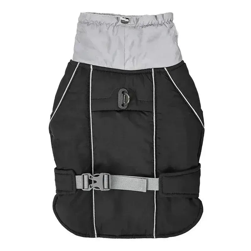 Keeps Dry and Warm Dog Jacket for Winter — Green