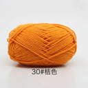 40-50g 4ply Milk Cotton Knitting Yarn For Crochet Craft