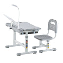Adjustable Kids Study Desk Set