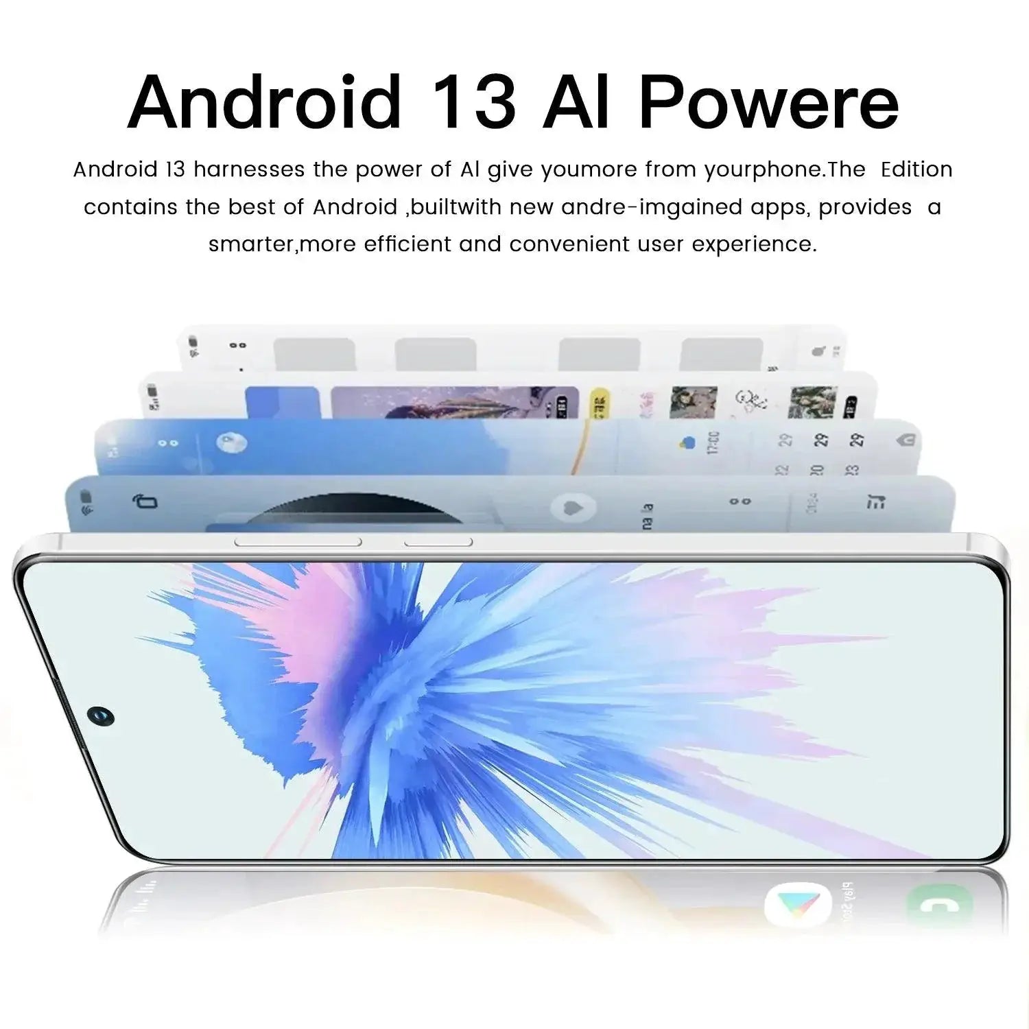 Global S10 Pro 5G Smartphone 7.3 Inch Display 1TB Storage