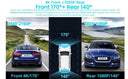 Front 4K Dash Cam With GPS Night Vision Parking Monitor