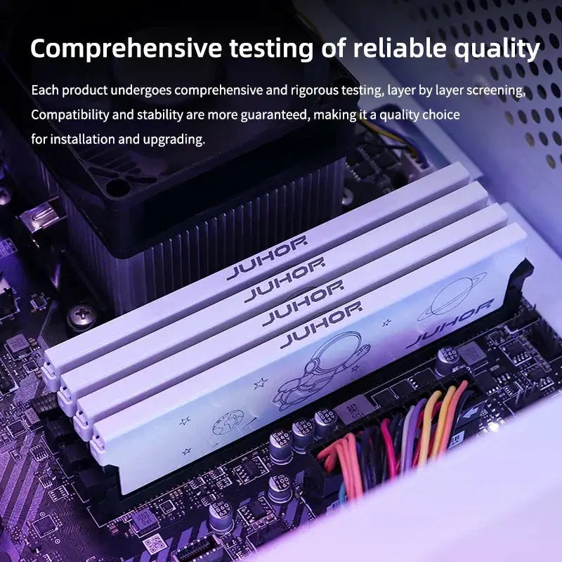 JUHOR DDR4 RAM 8GB 3600MHz U DIMM Memory For Desktop