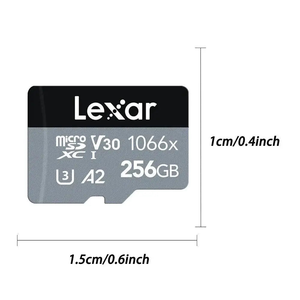 Lexar 512GB High Speed Micro SD Card Storage for Cameras