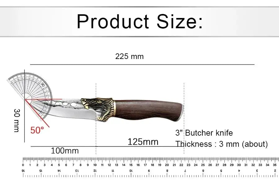 Stainless Steel Boning Knife For Precision Cutting - OurLum.com
