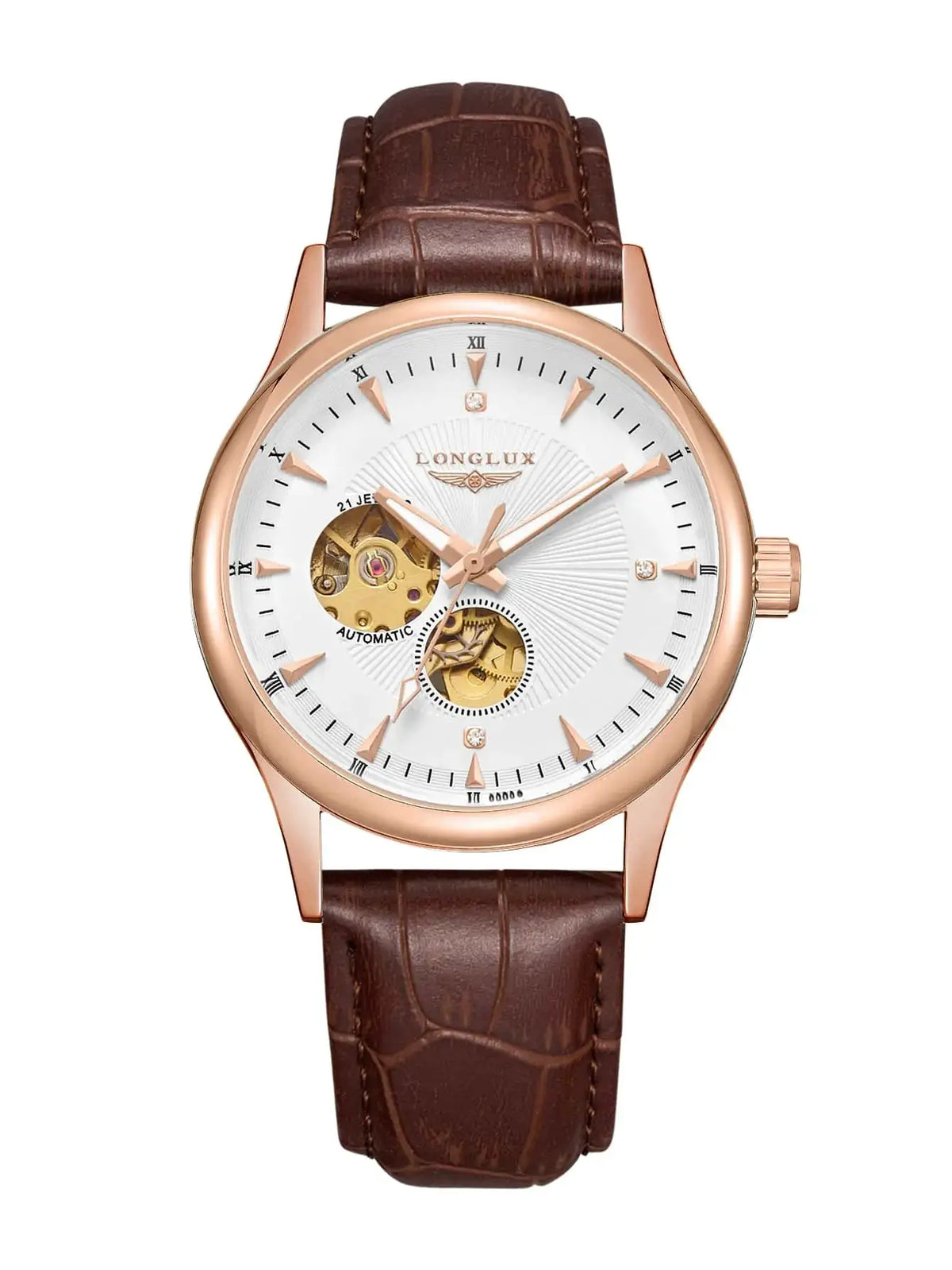 LONGLUX Automatic Skeleton Watch — product view 10