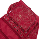 Women Overbust Corsets Crop Tops Golden Printed Bustiers
