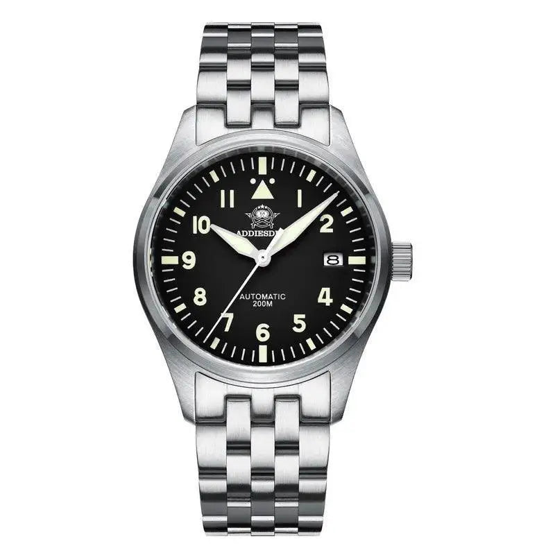 Addiesdive Mens Elegant Automatic Mechanical Watch Timepiece