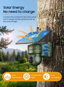 Outdoor PTZ Camera for Homes 4MP Clarity