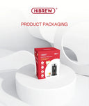 HiBREW Electric Milk Frother Fully Automatic Cool M1A