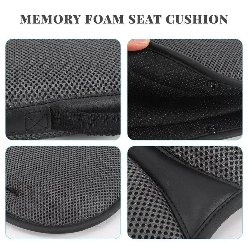 Cooling Gel Memory Foam Car Seat Cushion For Pain Relief