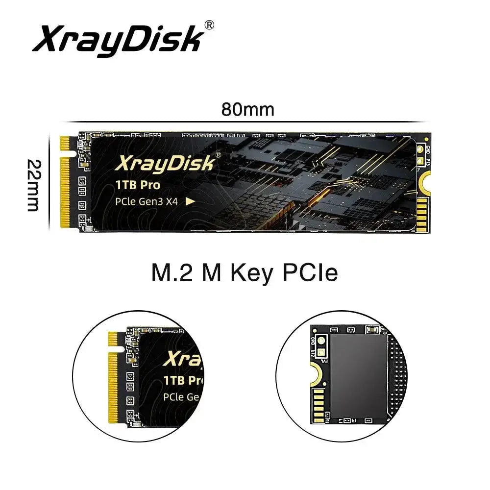 Xraydisk M2 NVMe SSD Ultra Fast Performance for Rapid Boot