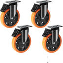 Secure Lock Swivel Plate Caster