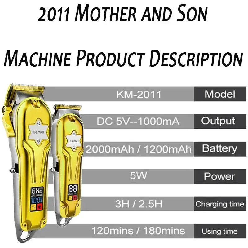 2011 Professional Hair Clipper Powerful Pro Kits Combo