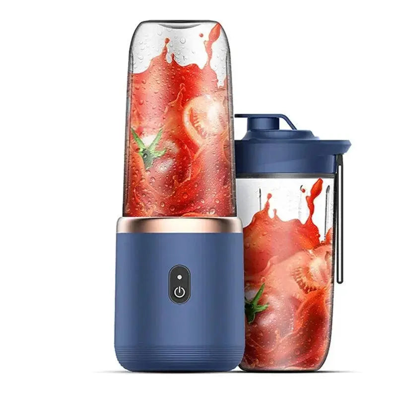 6 Blade Portable Juicer Cup USB Smoothie Blender 500ml