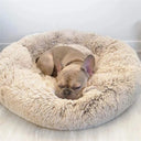 40-90cm Round Pet Bed for Large Dog and Cat Winter Comfort
