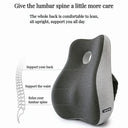 Ultimate Memory Foam Lumbar Support Cushion with Massage