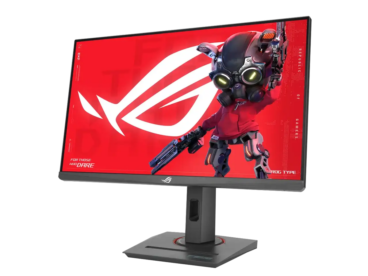 ASUS ROG Strix 24" Full HD 380Hz Fast IPS 1ms AMD FreeSync Premium & NVIDIA G-SYNC compatible HDR400 Gaming Computer Monitor with Height Adjustable, Pivot, Swivel & Tilt Stand XG259QNG