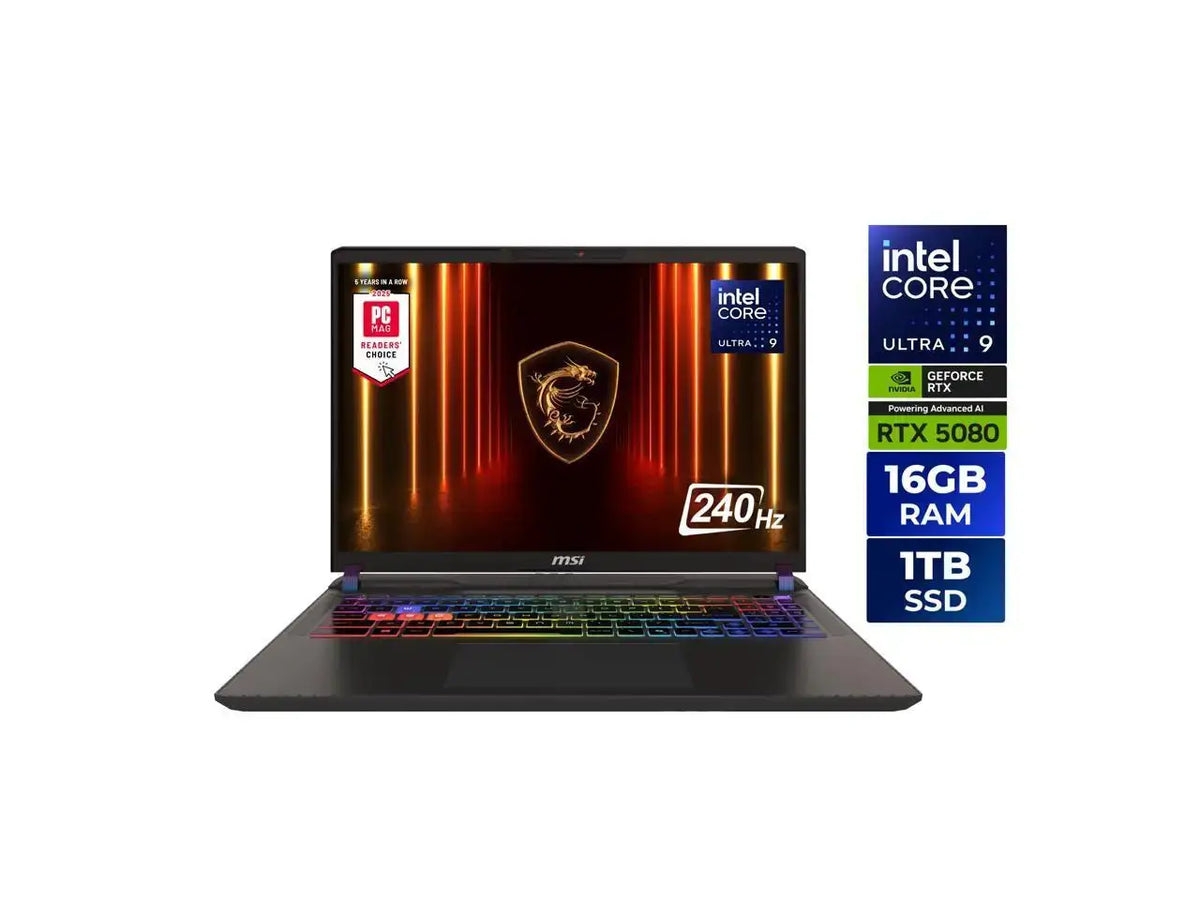 MSI Vector Gaming Laptop — product view 1