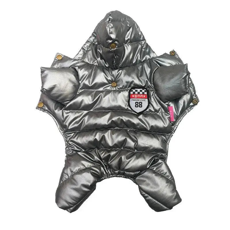 Winter Dog Waterproof Jumpsuit Cozy Coat For Small Breeds