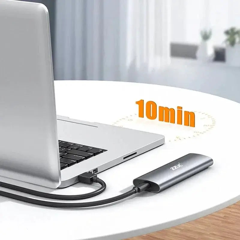 Uthai M6 Nvme Ngff Ssd Case Dual Protocol Aluminum Enclosure
