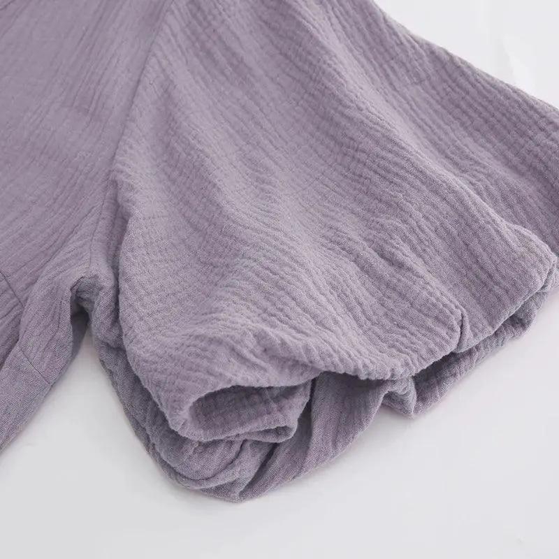 Muslin 100 Percent Cotton Gauze Long Chic Sundress For Women