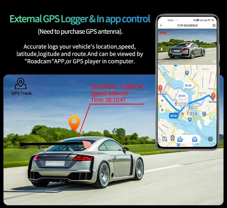 Mirror Dash Cam for Safe Driving — product view 17
