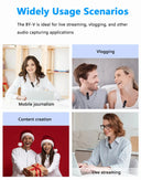 Clip-On Wireless Mic For Mobile Vloggers