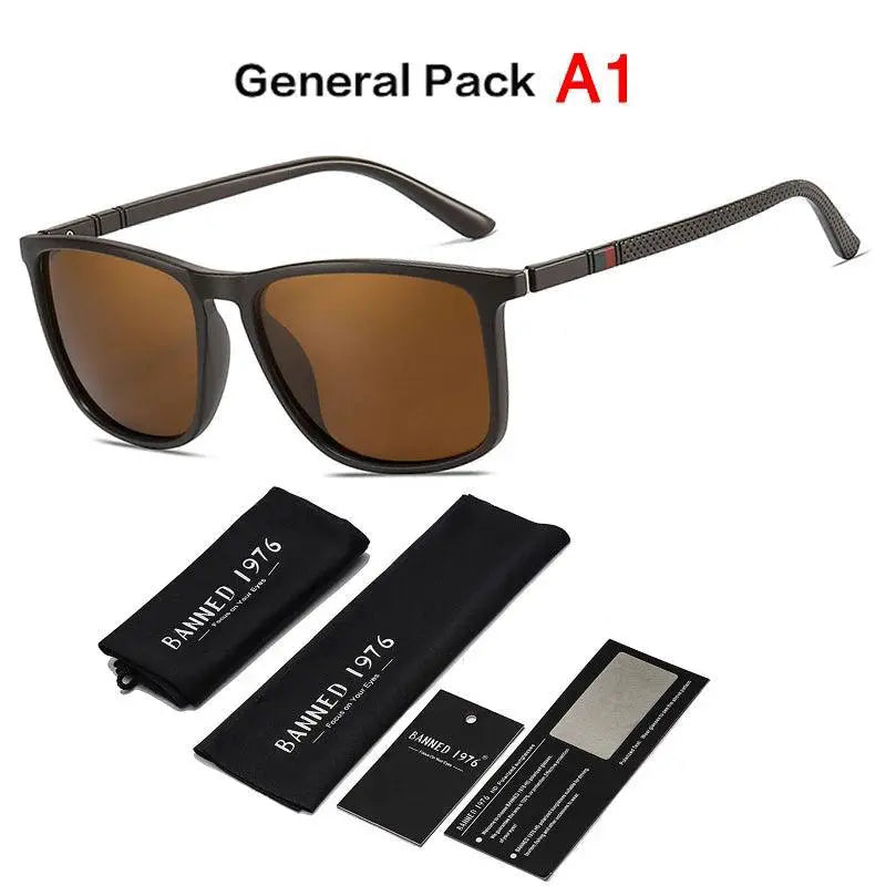 Unisex TR90 Polarized Sunglasses UV400 Protection Lens