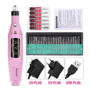 Nail Drill: Portable Professional Electric Nail Drill Machine Set