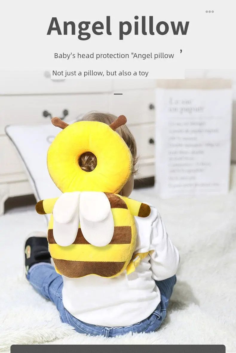 Autumn Winter Head Protection Pillow For Kids Walking