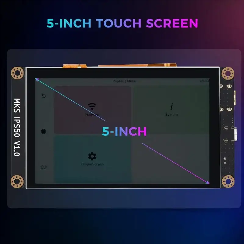 SV08 IPS50 5 Inch HDMI Capacitive Klipper Screen