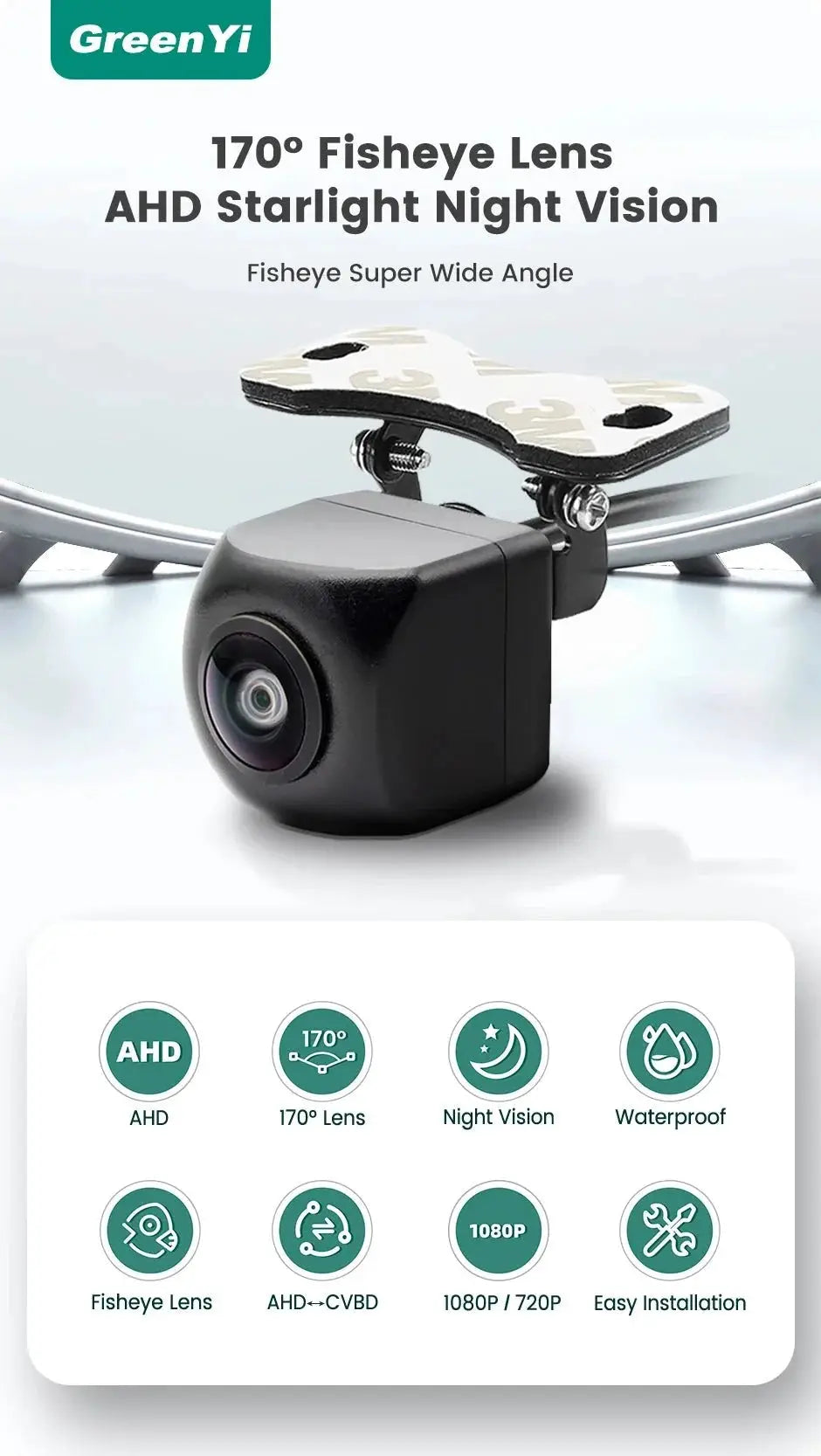 Rear View Camera for Cars Safer Parking — product view 12