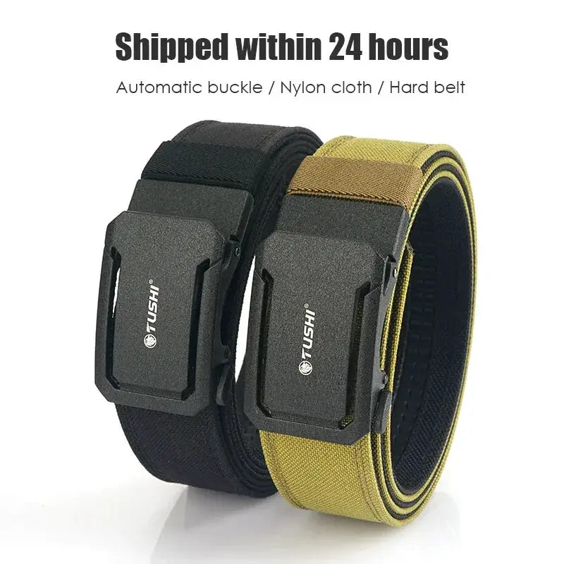 Military Belt for Men Sturdy Nylon Tactical Girdle