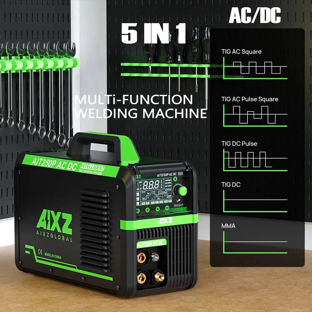 AIXZ AIT250P AC/DC Pulse TIG Welder — product view 7