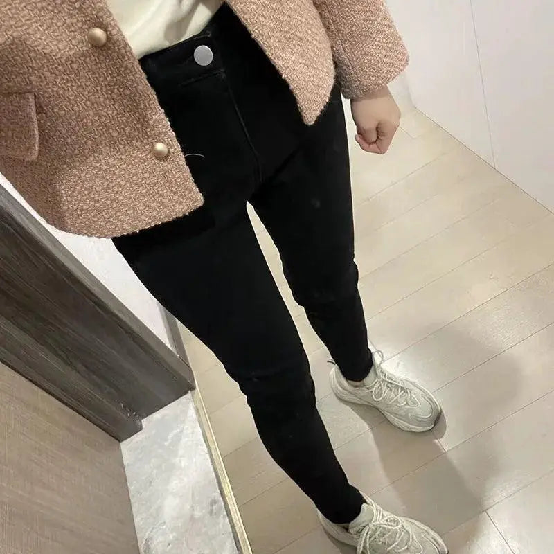 Cozy Winter Thermal Skinny Jeans Stay Warm And Stylish
