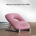 Ergonomic Folding Memory Foam Nap Pillow for Cervical Support